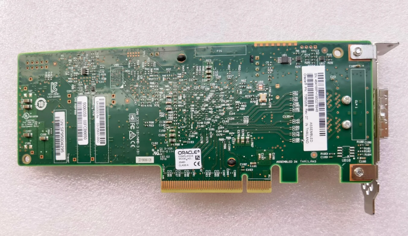 Oracle Sun 7110119 7085208 8-Port 12Gbps SAS-3 HBA (Ext) LSI SAS 9300-8e