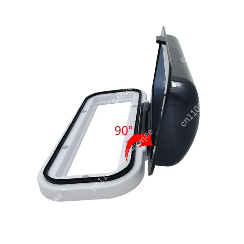 9x4 Inch Waterproof Marine Radio Cover Splash Guard Oval Shape UV Resistant for Boat Yacht Stereo