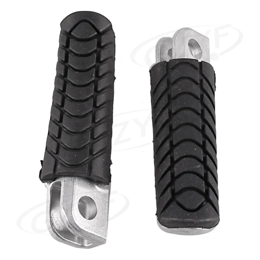 Motorcycle Front Footpeg Footrest for Kawasaki ZZR1400 ZX-14 2006-2012 & GTR1400 2006-2012 Black