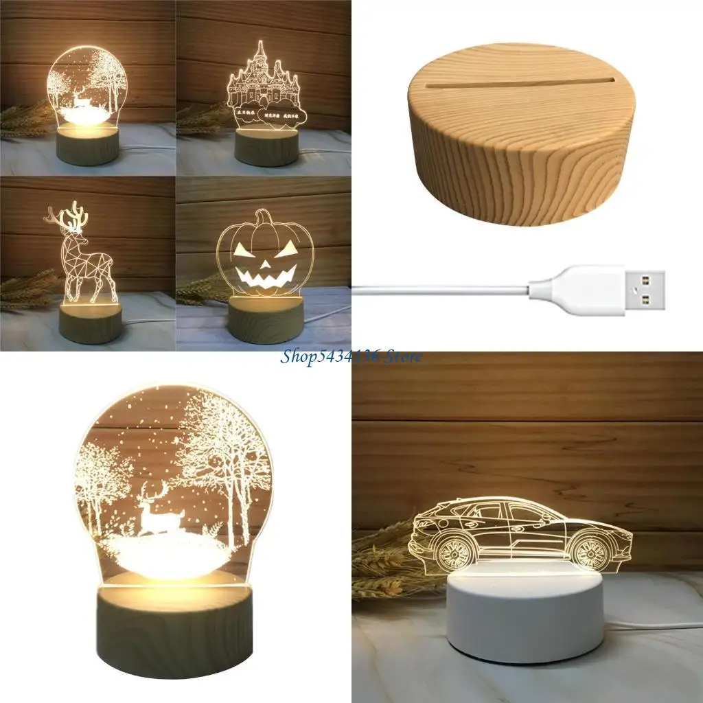 Pedestal leve H7Ed para Base LED Base Luzes Base iluminada Base exibição