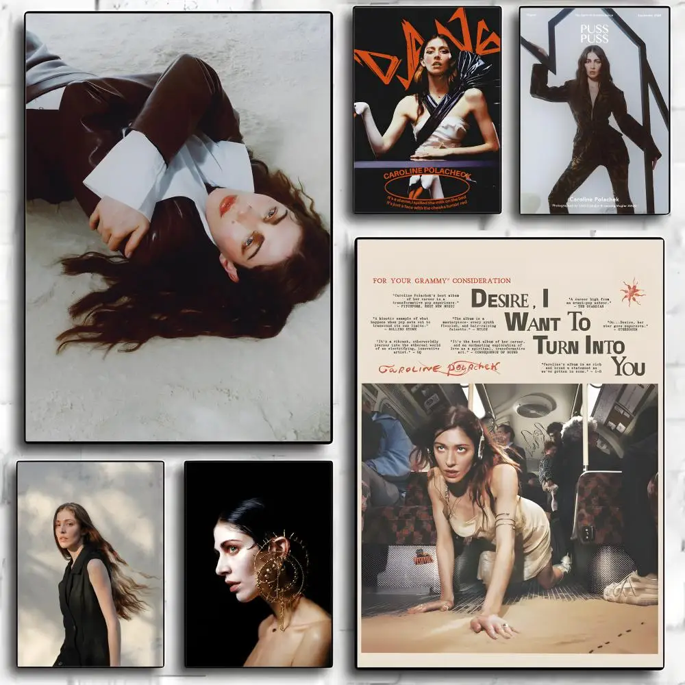 Art Pop Singer C-caroline P-polachek Poster HD art sticky wall waterproof home living room bedroom bar aesthetic decoration