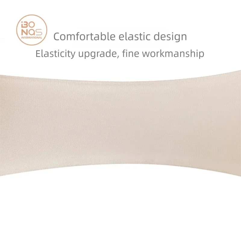 BONAS شفافة T المنشعب جوارب طويلة مرونة ملمس لطيف عارية يشعر الجوارب جوارب المسيل للدموع مقاومة المرأة مثير جوارب