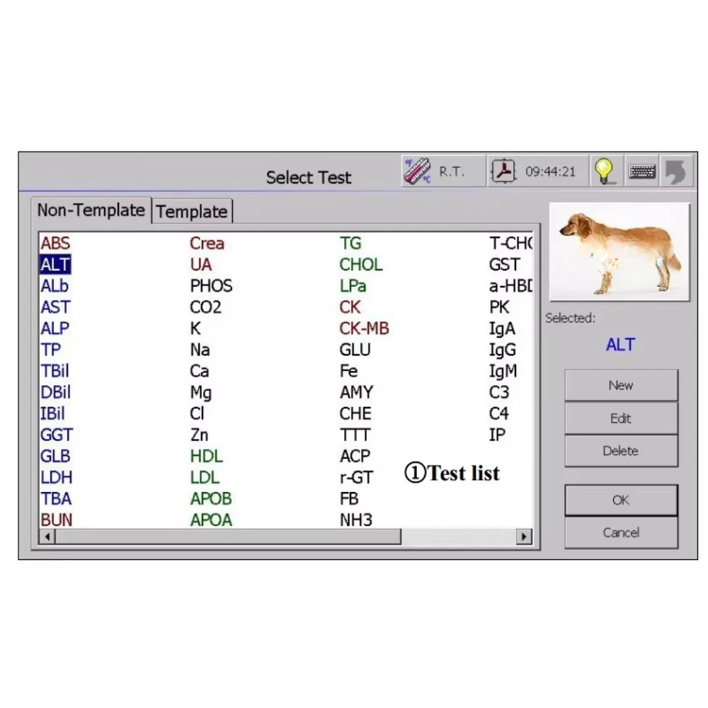 Automated Clinical Instrument, Automated Veterinary Biochemical Analyzer, Automated Analyzer EOBC09vet