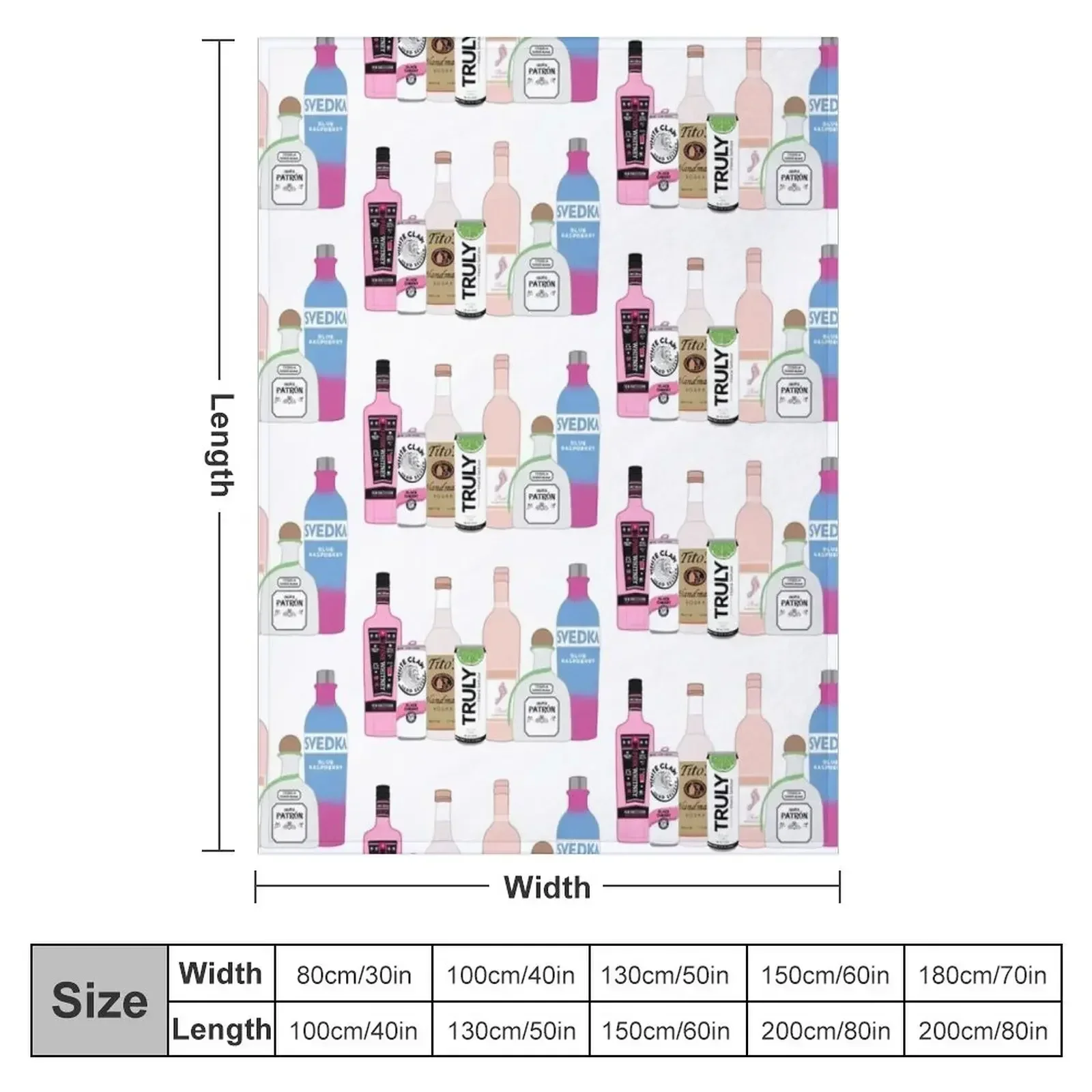mix alcohol Throw Blanket Cute Sofas Baby christmas gifts Blankets