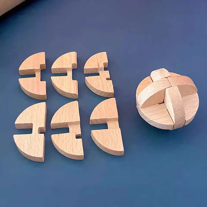 ألغاز دعابة الدماغ الخشبية الكلاسيكية من لو بان للبالغين والأطفال، ألعاب سهلة اختبار الذكاء، أفكار هدايا تعليمية وممتعة