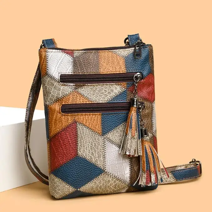 

Small Phone Bag Flap Shoulder Bags For Women Soft Leather Solid Color Purse Fashion Ladies Crossbody Bag