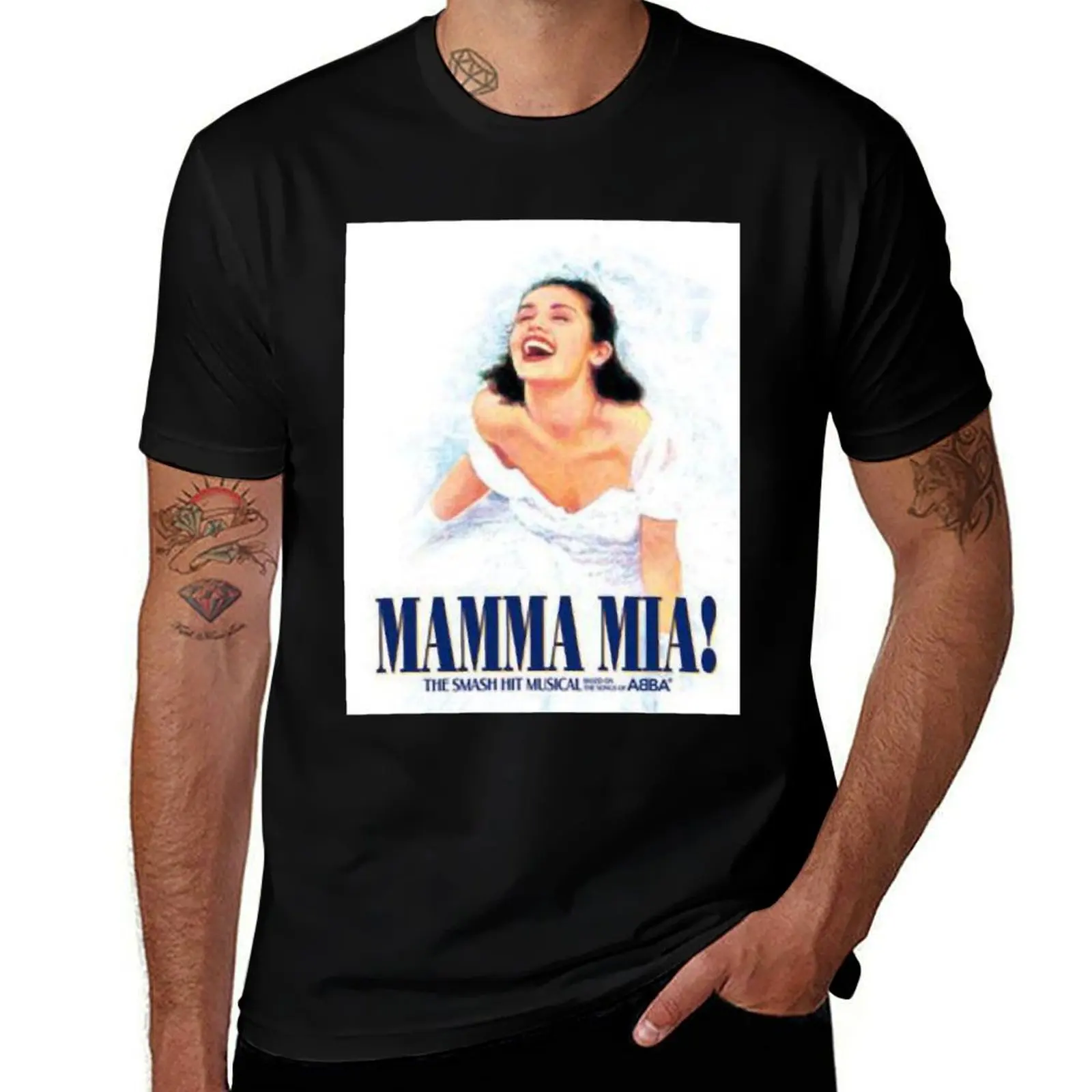 Gift For Women Mamma Romantic Musical Mia Drama Cute Graphic Gifts T-Shirt Casual Lightweight Short Sleeve Top T-Shirt