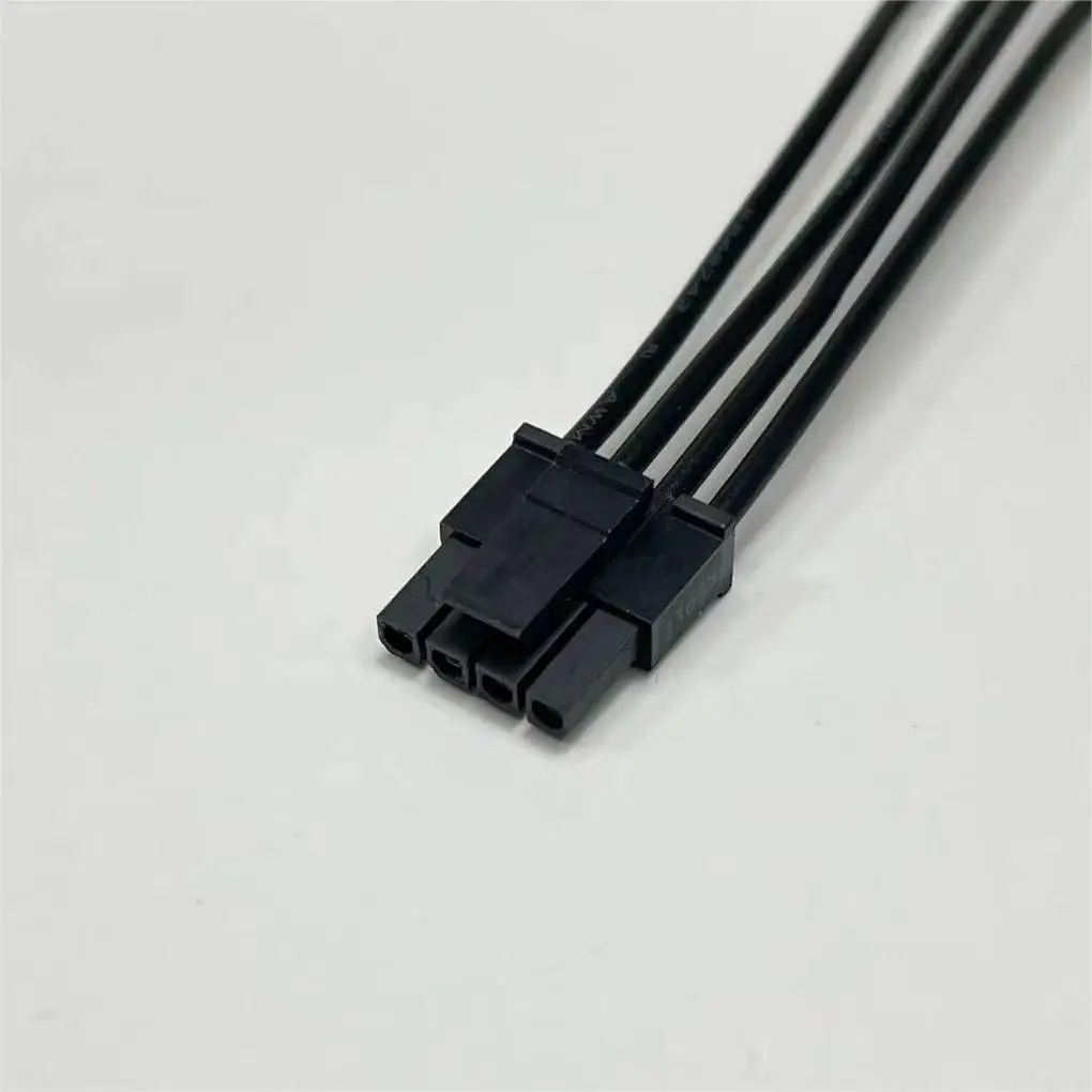 436450400 Wire harness, MOLEX MICRO FIT 3.0mm Pitch OTS Cable, 43645-0400, 4P, Single End, UL1061, 20AWG