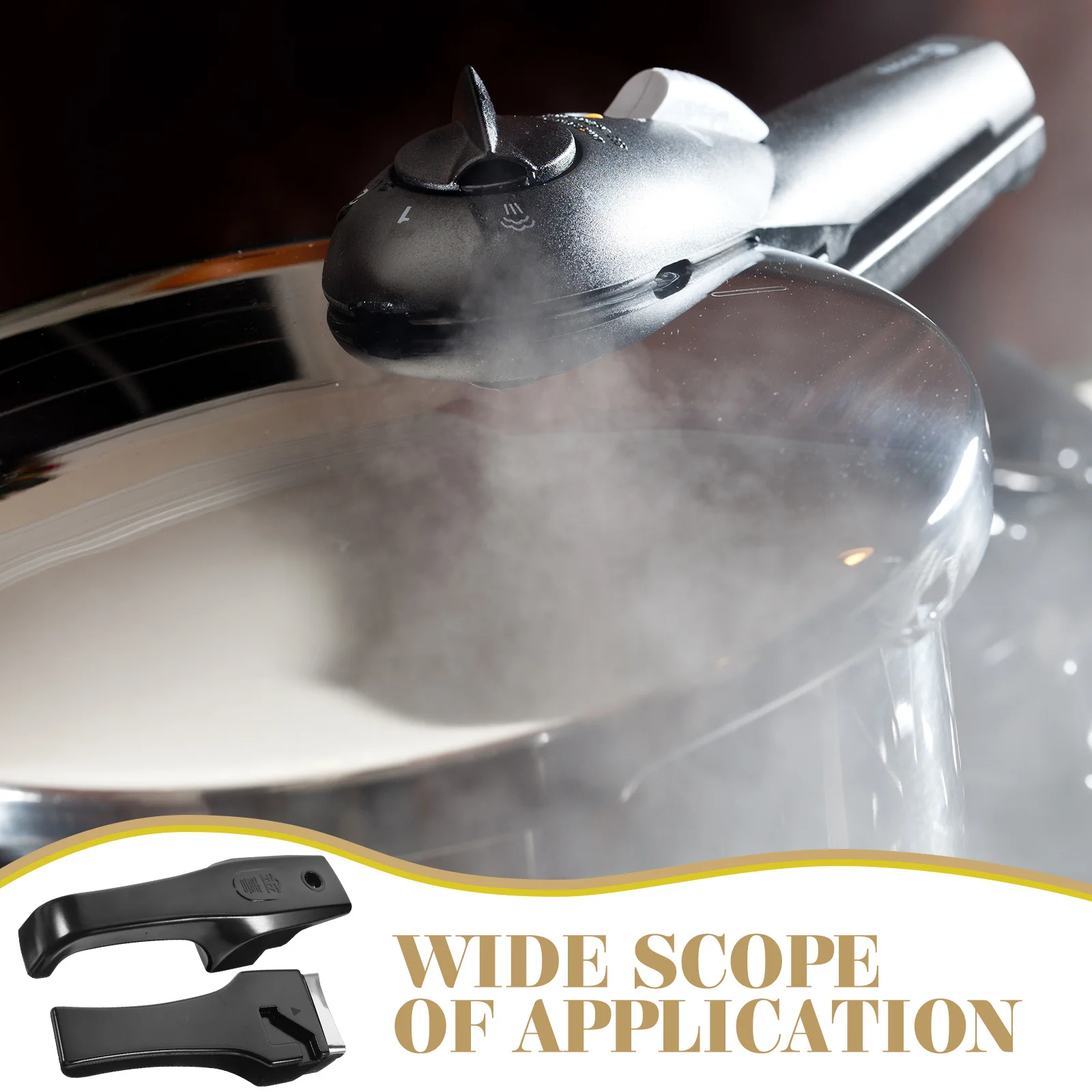 

Pressure Cooker Handle 18 22mm Replacement Bakelite Material Heat Resistant Ergonomic Design Universal Fit Daily Use Pot Lid