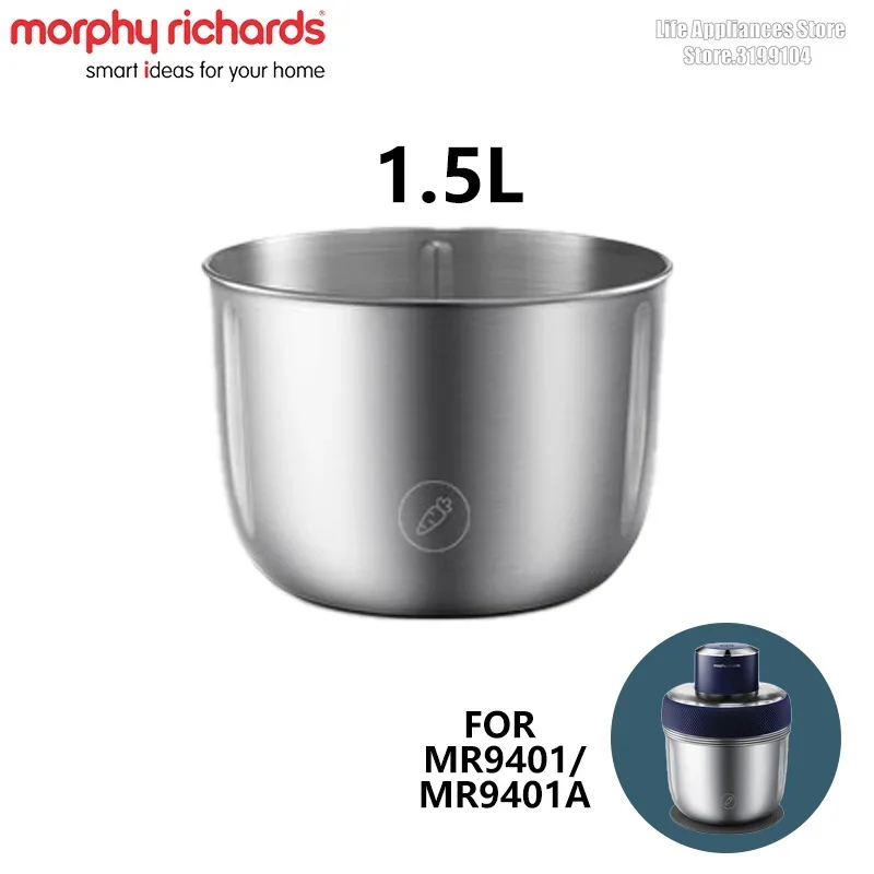 Morphy Richards MR9401 maszynka do mielenia mięsa oryginalne części zamienne do rozdrabniacz do żywności głowica silnika miska do mieszania ze