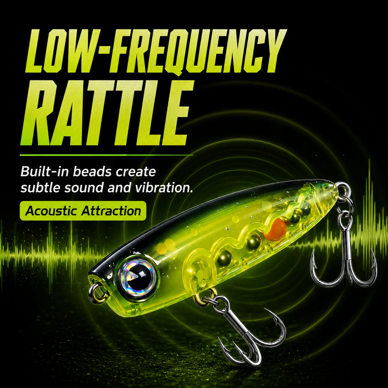 ZUKIBO Topwater Pencil Lure Schwimmender Hartköder Walk The Dog Mini Missile BFS Ultraleichter Köder für Barsch, Forelle, Chub und Culter – Detail 2
