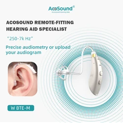 Acosound Programmable Hearing Aids Adult Digital Hearing Aids Bluetooth APP Self-Fitting Sound Amplifier Deaf Audifons For Elder