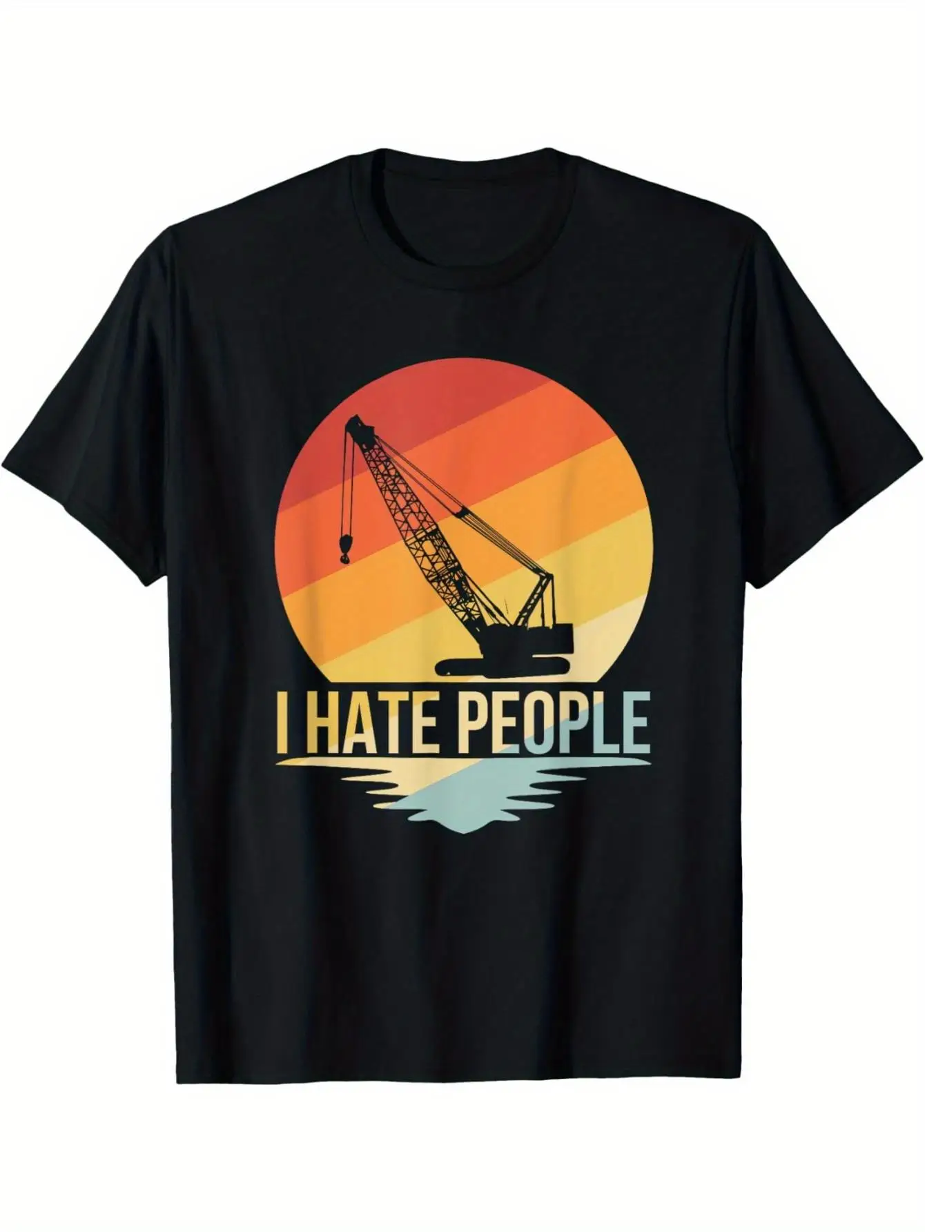 

Футболка Cupid Stunt с забавным саркастическим и оскорбительным юмором, мужская футболка с графическим принтом Cupid Stunt, черная с оранжево-красным градиентным дизайном