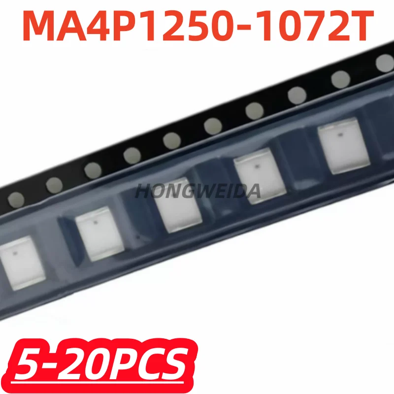 5-20Pcs/Lot 100% New MA4P1250 MA4P1250-1072T MA4P1250-1072 3225 1210 SMD RF PIN diode