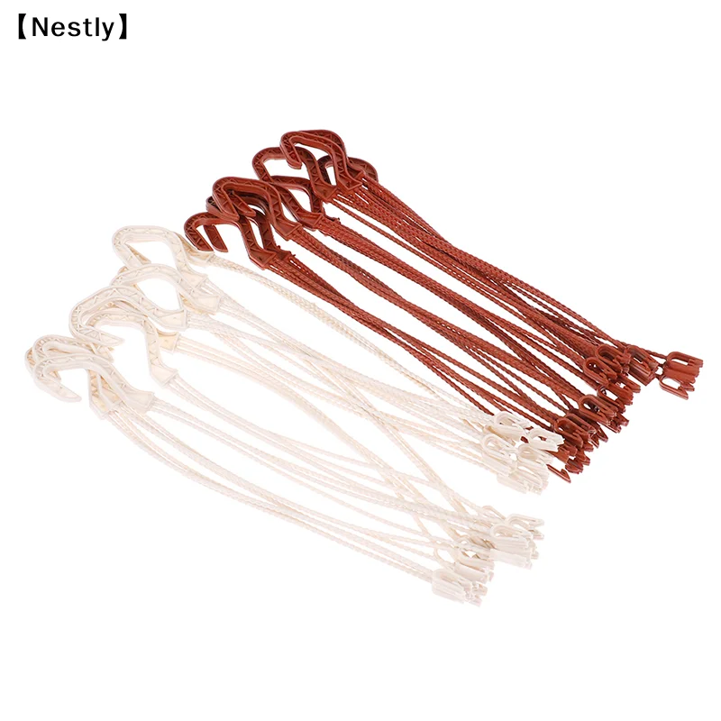 10pcs 36cm Plant Hanger Hook Flower Pots Hanging Basin Garden Basket Hanging Chains〔Nest〕