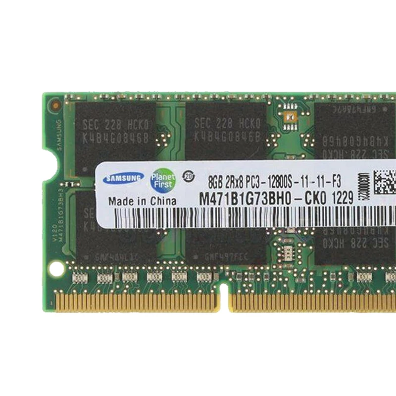 1/2PCS SAMSUNG Memoria Laptop Ram DDR3 8GB 4GB 1333Mhz 1600Mhz 1866Mhz SO-DIMM PC3-10600 12800 14900 Notebook 1.5V PC3  Memoria