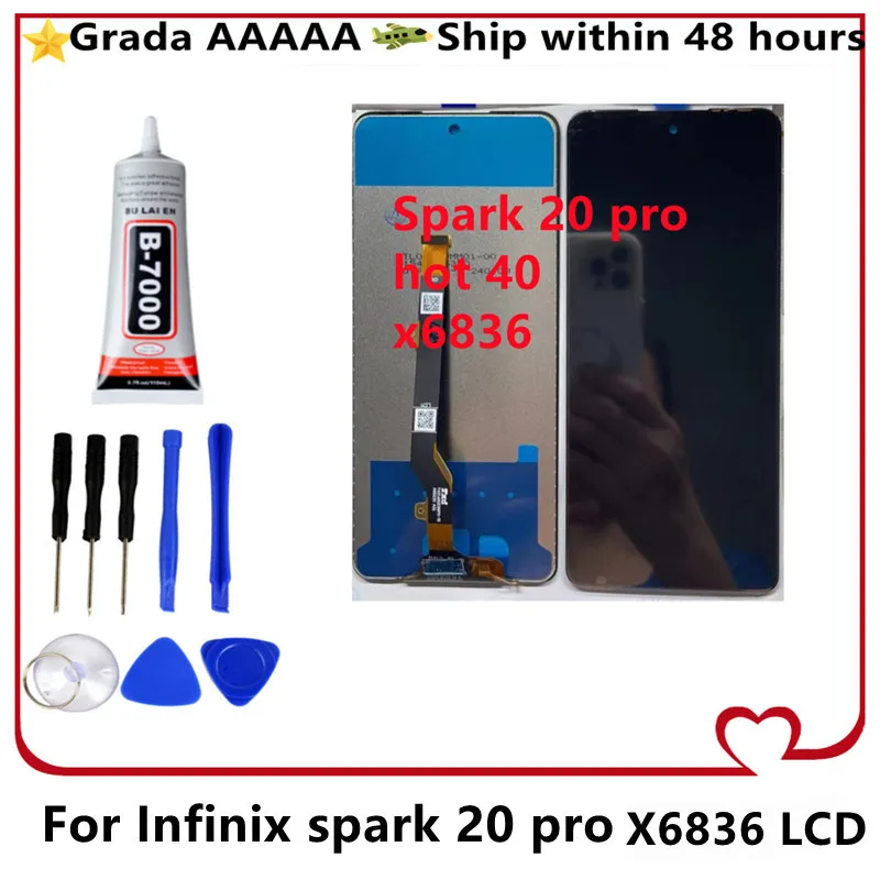 

Высококачественный ЖК-дисплей 40x6836 для Tecno spark 20 pro X6836