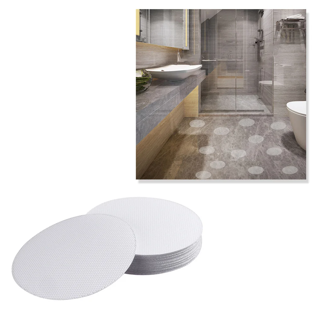 

36pcs Anti-Slip Stickers For Bathroom Floor Strong Adhesion Non-Slip Bath Mat Safety Shower Tub Surface Peva Round Stickers Home