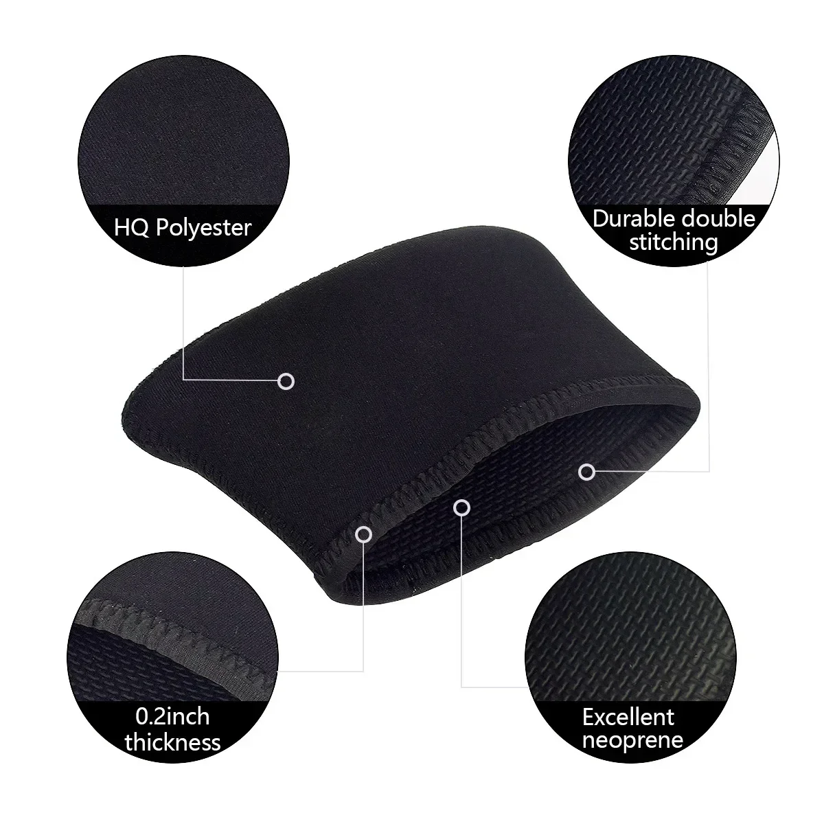 Tactical AK47 AK74 Slip On Recoil Pad Buttstock Gel Filled for Rifle Slip-on Recoil Butt Pad Buttpads Hunting Accessories