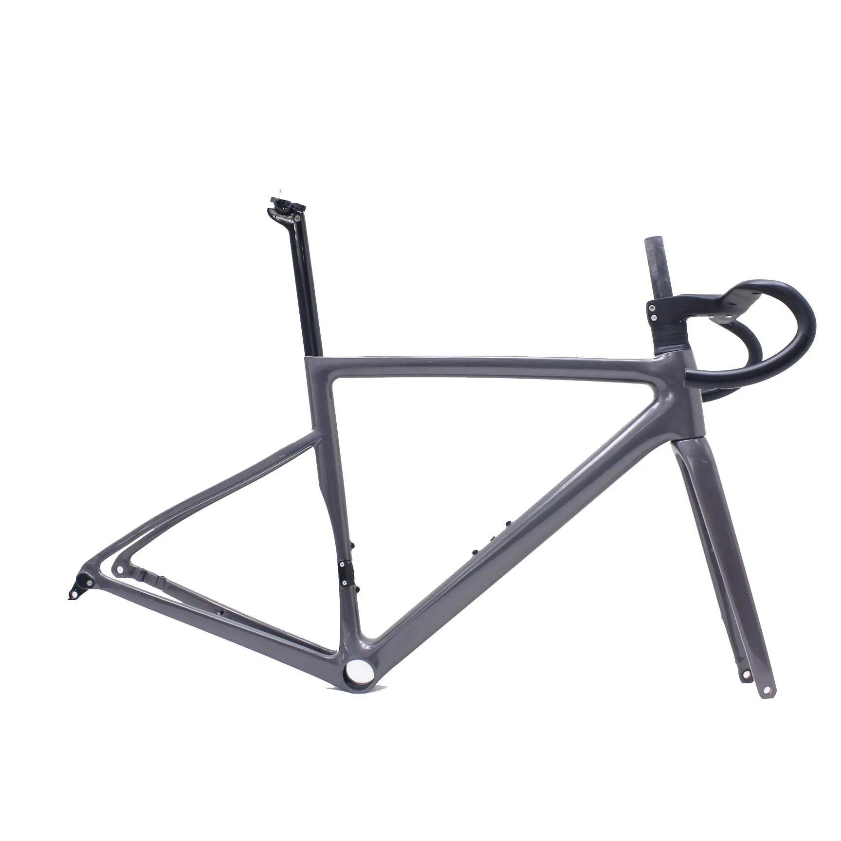 Full Internal Cables Disc Super Light Road Bike Frameset 700C Supr Light T1000 Carbon Disc Road Frame Size 49/52/54/56/58CM