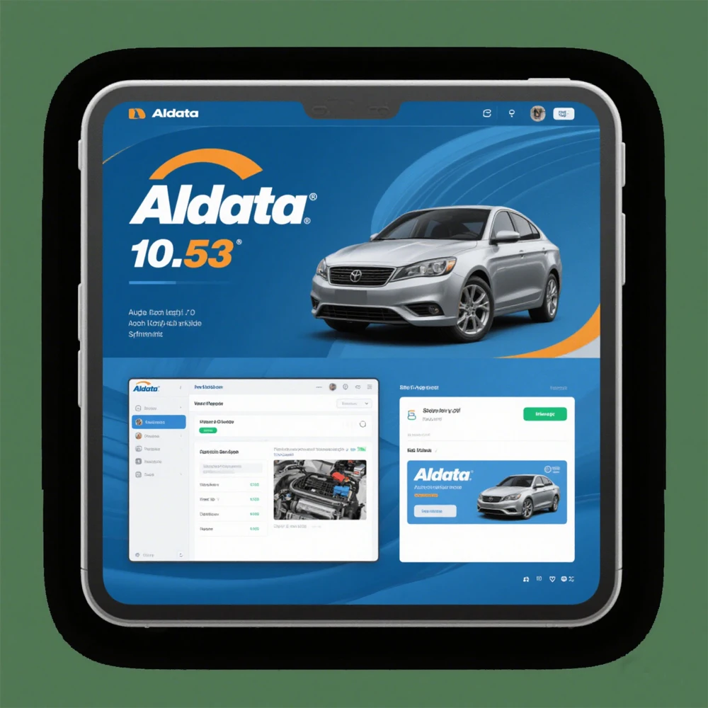 ALLDATA 10.53 Automotive Repair Software Car Diagnostic Tool with Detailed Wiring Diagrams for Effective Auto Repairs