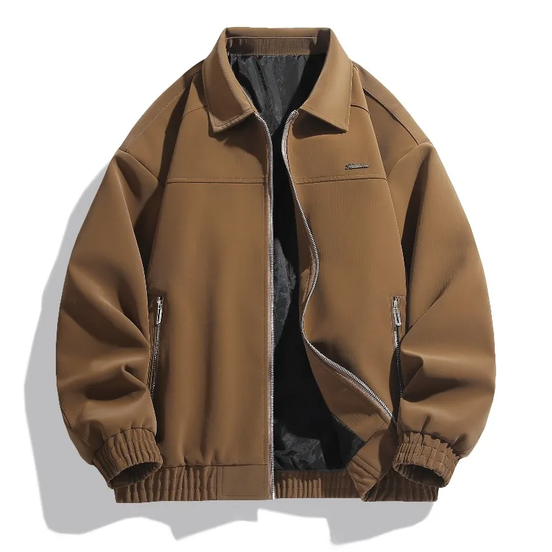 

Уличная модная трендовая куртка из искусственной кожи для фитнеса и бега, осень-зима, удобная дышащая теплая куртка высокого качества