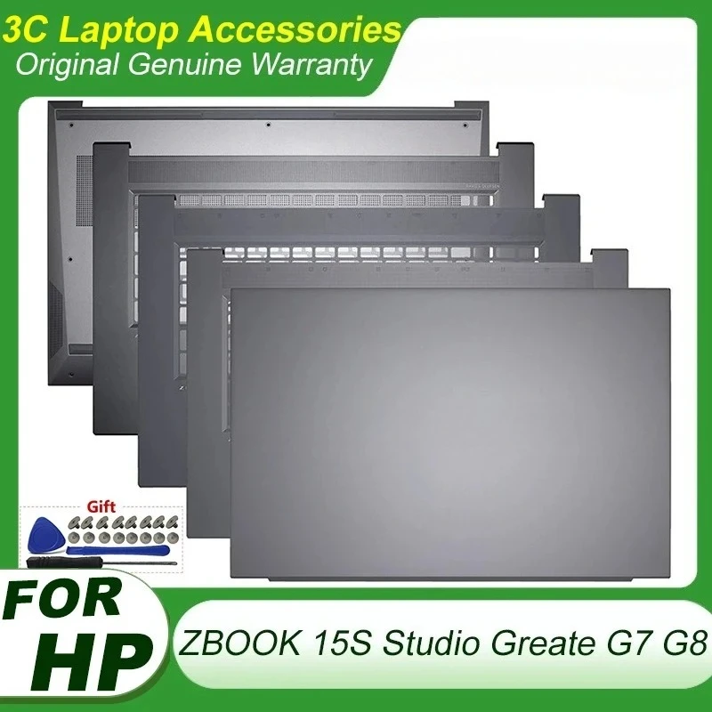Original New for HP ZBOOK 15 Studio Greate G7 G8 Laptop LCD Back Cover Front Bezel Top Palmrest Keyboard Bottom Case Base Shell