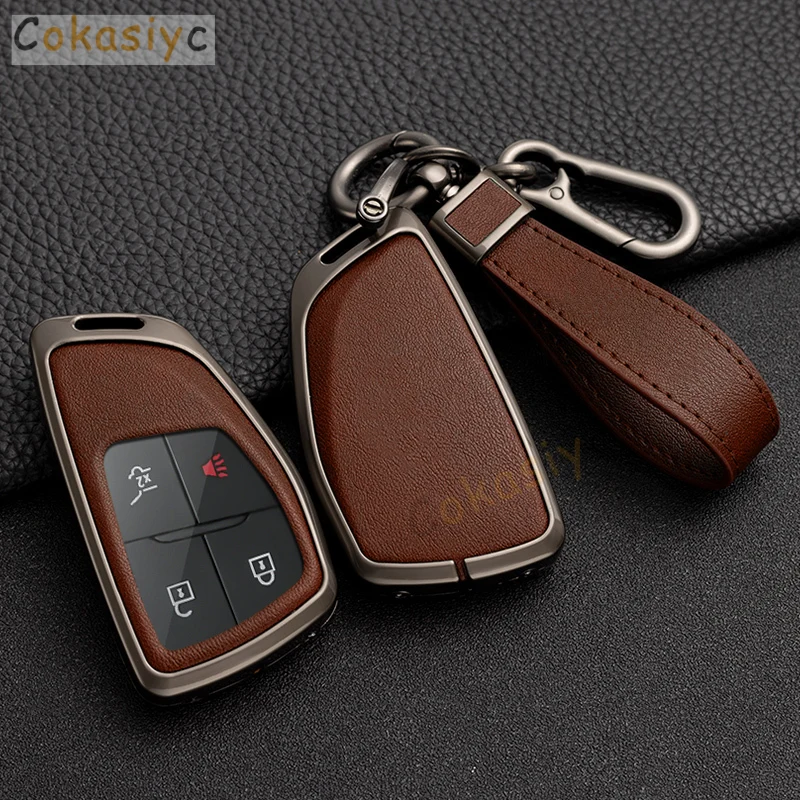 Funda para llave de coche, para Chevrolet Tahoe, suburbana, GMC Yukon, Buick ENVISION S Plus Avenir 2020 2021 2022 2023