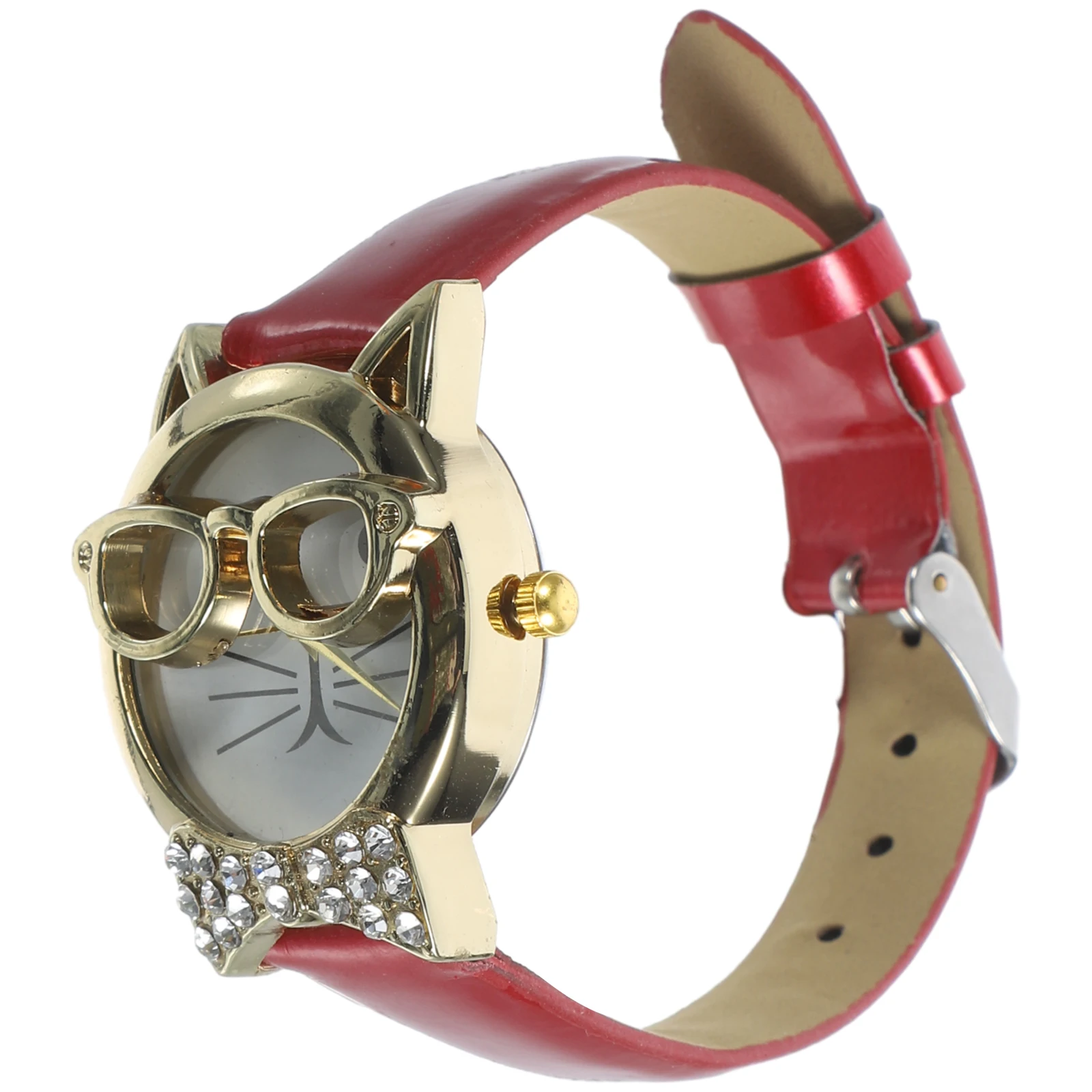 

Cat Girls Cats Wristwatch Watches for 14-16 Decor Cute Creative and Fun Quartz Vintage Student