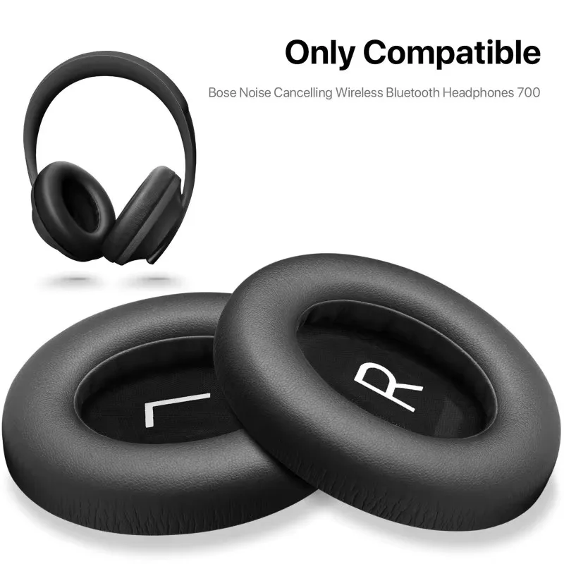 Almofadas de substituição para fones de ouvido BOSE 700 NC700, almofadas de espuma de memória, almofadas de alta qualidade para headset, couro para CASE
