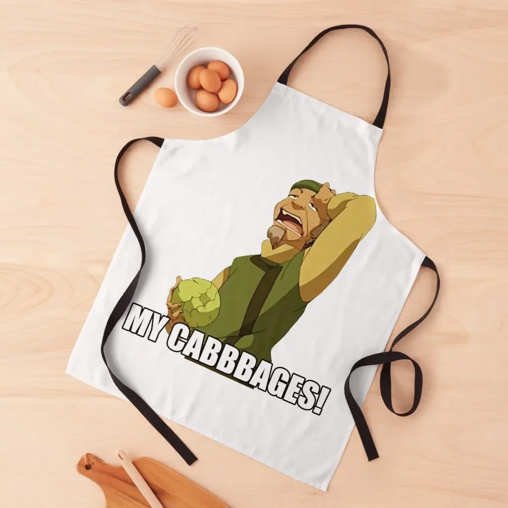 MY CABBAGES! Apron Useful Things For Kitchen For Man household woman Apron