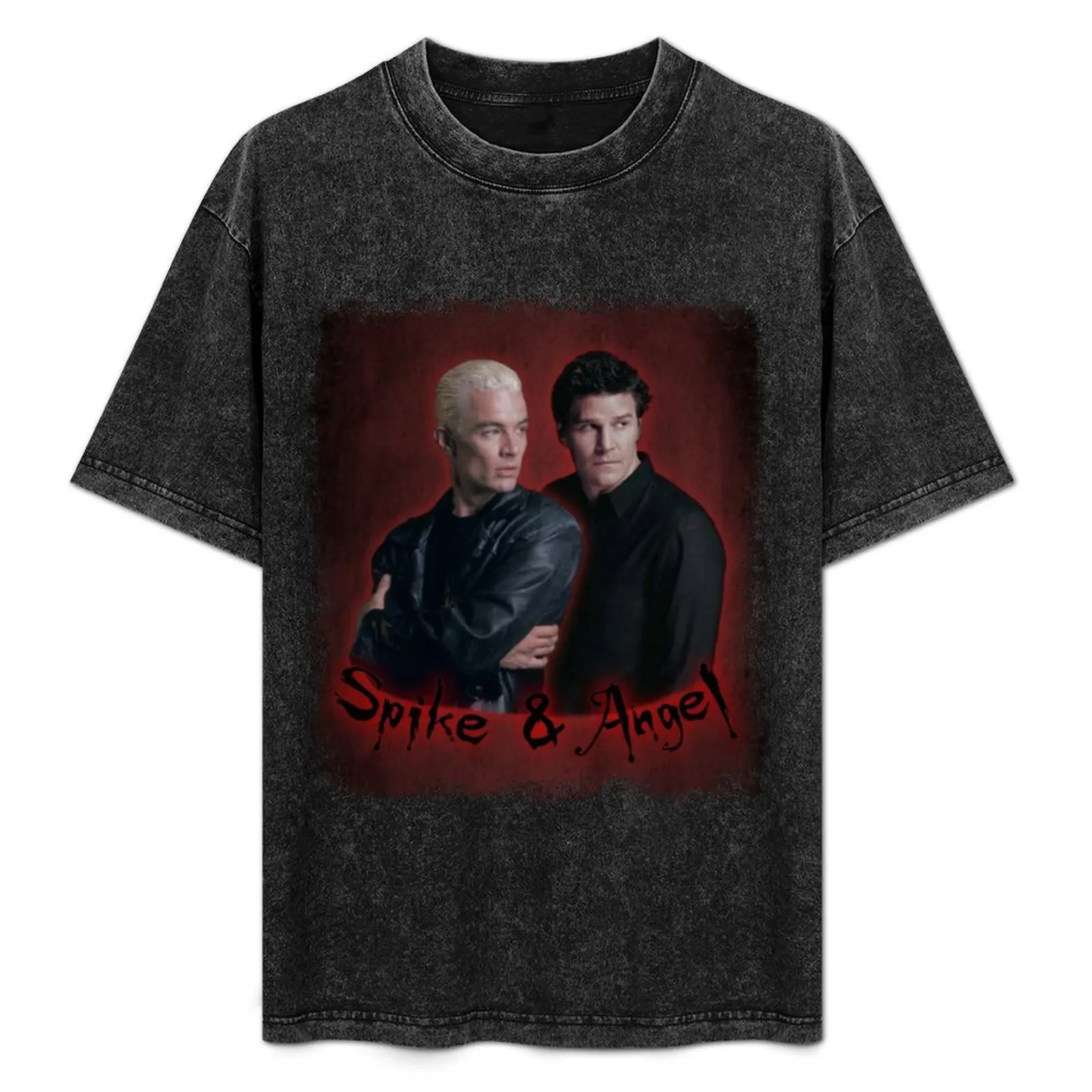 

Buffy, Spike & Angel Vintage Look T-Shirt new edition anime t shirts korean fashion man t shirt shirts men