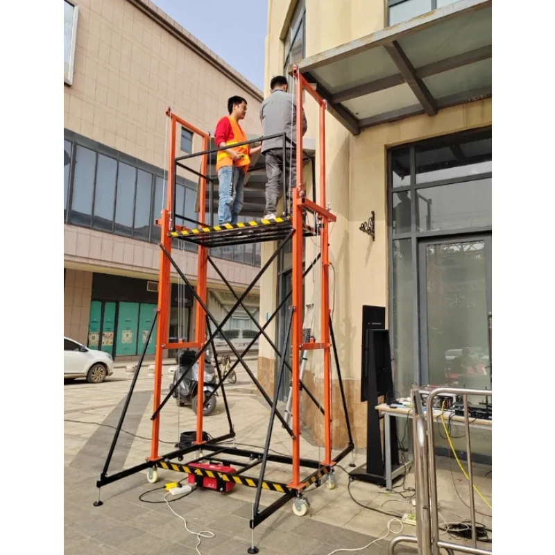 

Lifting Scaffold Mobile Folding Remote Control Fully Automatic Lifting Platform Indoor and Outdoor Decoration Lifting Machine