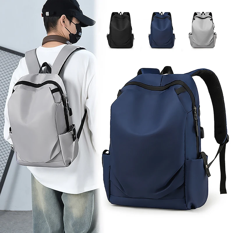 

Waterproof Oxford men's casual lightweight shoulder bag backpack handbag mochilas de hombre mochilas рюкзак zaino moto 백팩 zaino