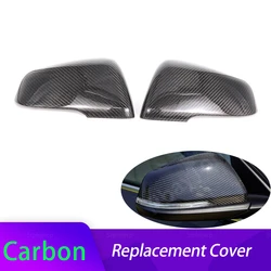 2x Real Carbon Fiber Mirror Cover caps Replacement For BMW x1 x2 Z4 1 2 Series F48 F49 F39 F45 F46 F52 F40 G29 For Toyota Supra