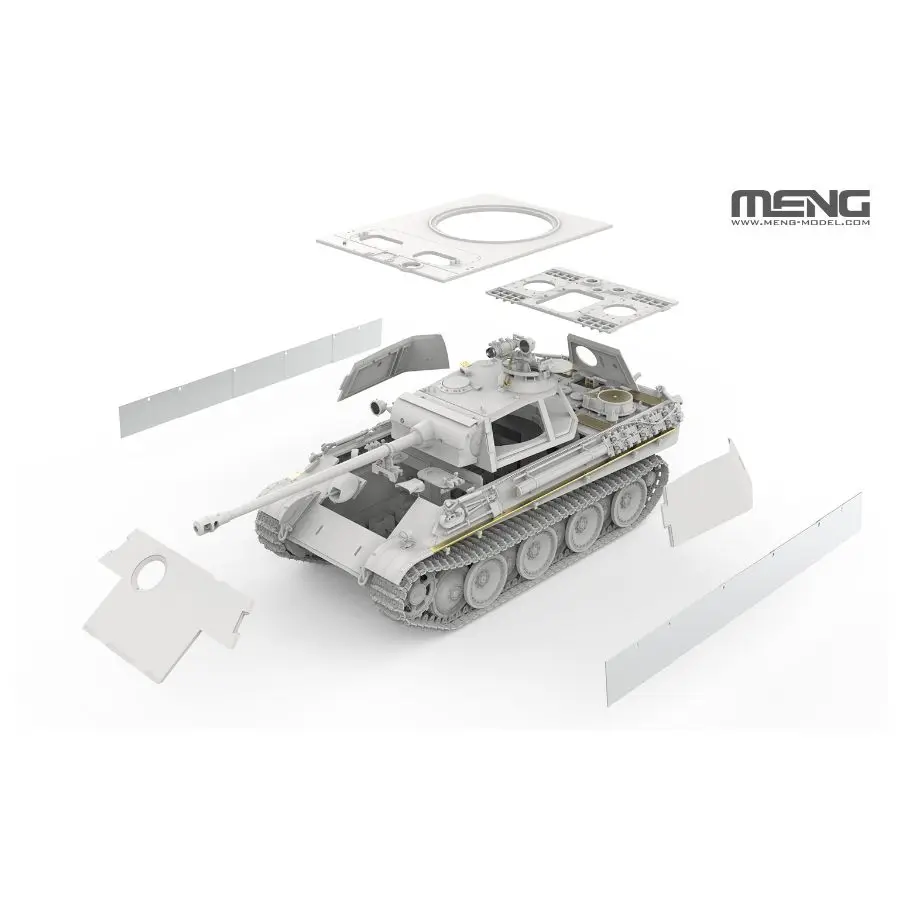 Panther Ausf.G Late w/ FG1250 Active Infrared Night Vision System TS-054 MENG