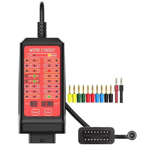 Newest WOYO CTB007 CAN Tester Box 12V 24V OBD2 Breakout Box With 27/59in line optional for All Car Automotive Diagnostic Tool