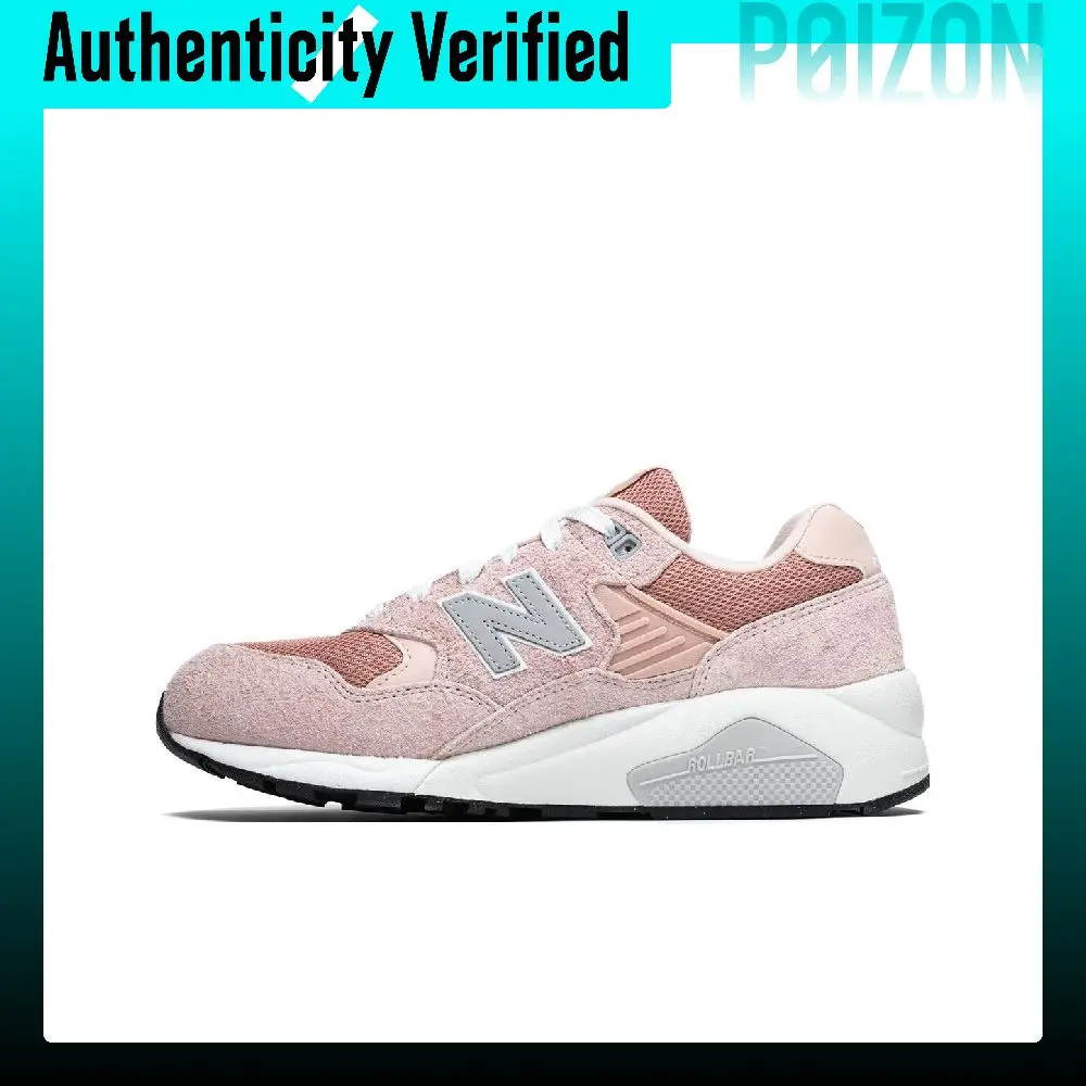 New Balance NB 580 Running Shoes Unisex Low-top Pink/Silver MT580NV2