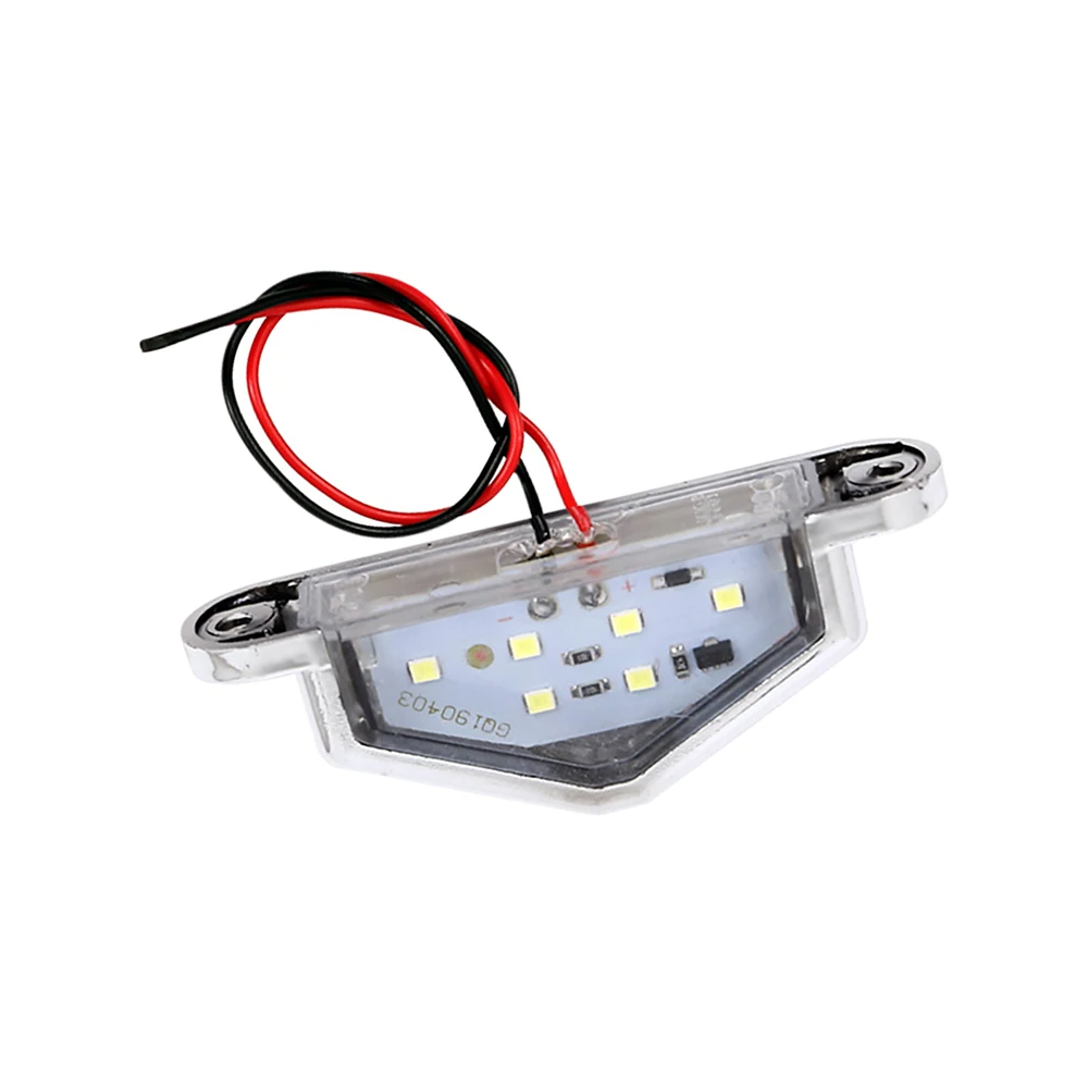 NEW 12-24V LED 24V Truck Number Plate Lights Lighting Trailer Tractor RV ATV Lorry 12V Car Caravan License Plate Lamp