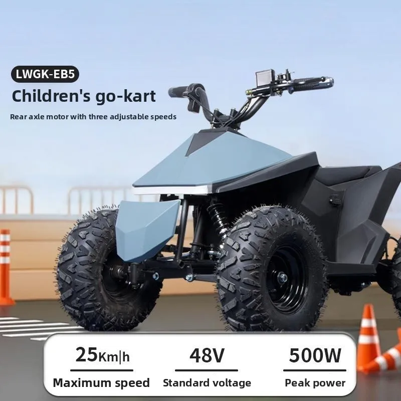 Custom Friendly ATV Four Wheels Electric ATV All Terrain Four Wheels Off-Road ATV