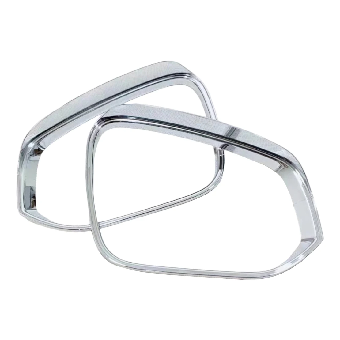 

1 Pair Car Rearview Side Mirror Rain Eyebrow Trim Cover Fit for Toyota Corolla Cross 2022-2023 Chrome Silver ABS