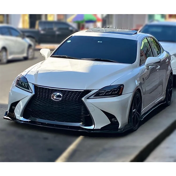 

Обвесы Передний бампер F-sport с решеткой или 2006 2007 2008 2009 2010 2011 lexus is250 Комплект кузова переднего бампера
