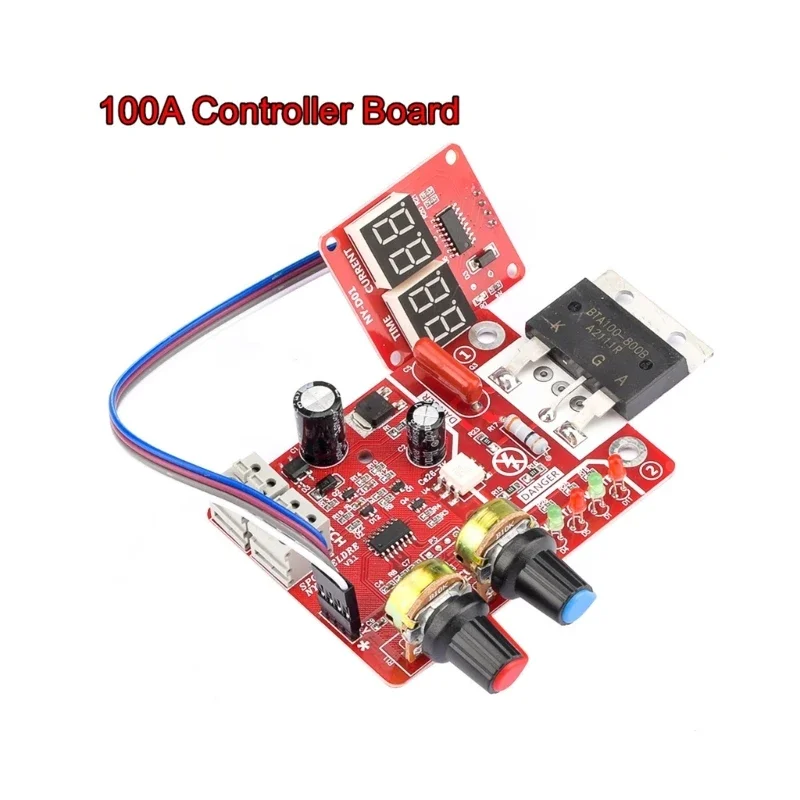 DIY 40/100A NY-D01 Spot Welding Control Board STM8 Industrial Microcontroller Centered Welder Controller Panel