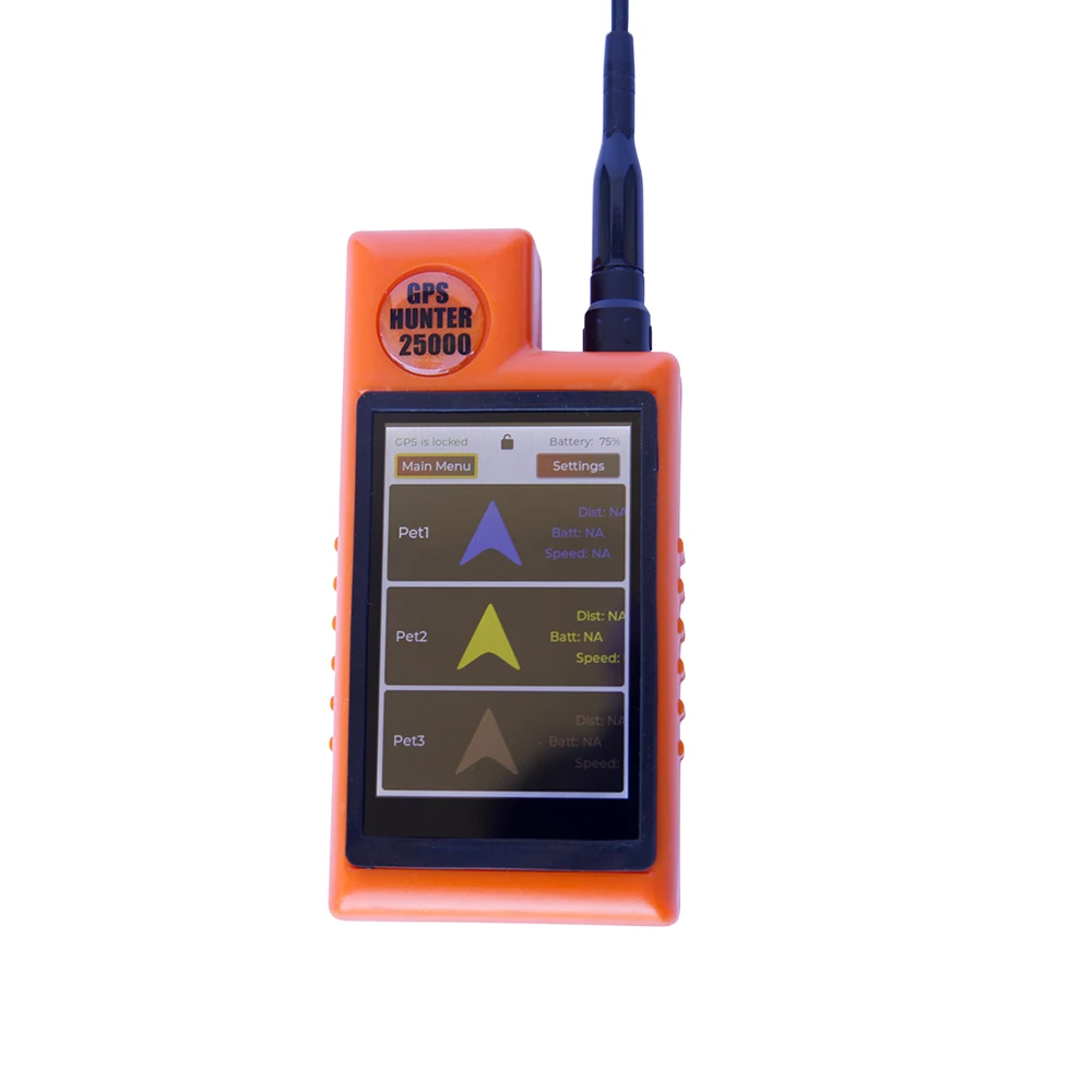 3.5 Inch LCD Compass Remote Controller | Replacement Transmitter for GPS-DTR-25000-PRO Series Dog GPS Tracker