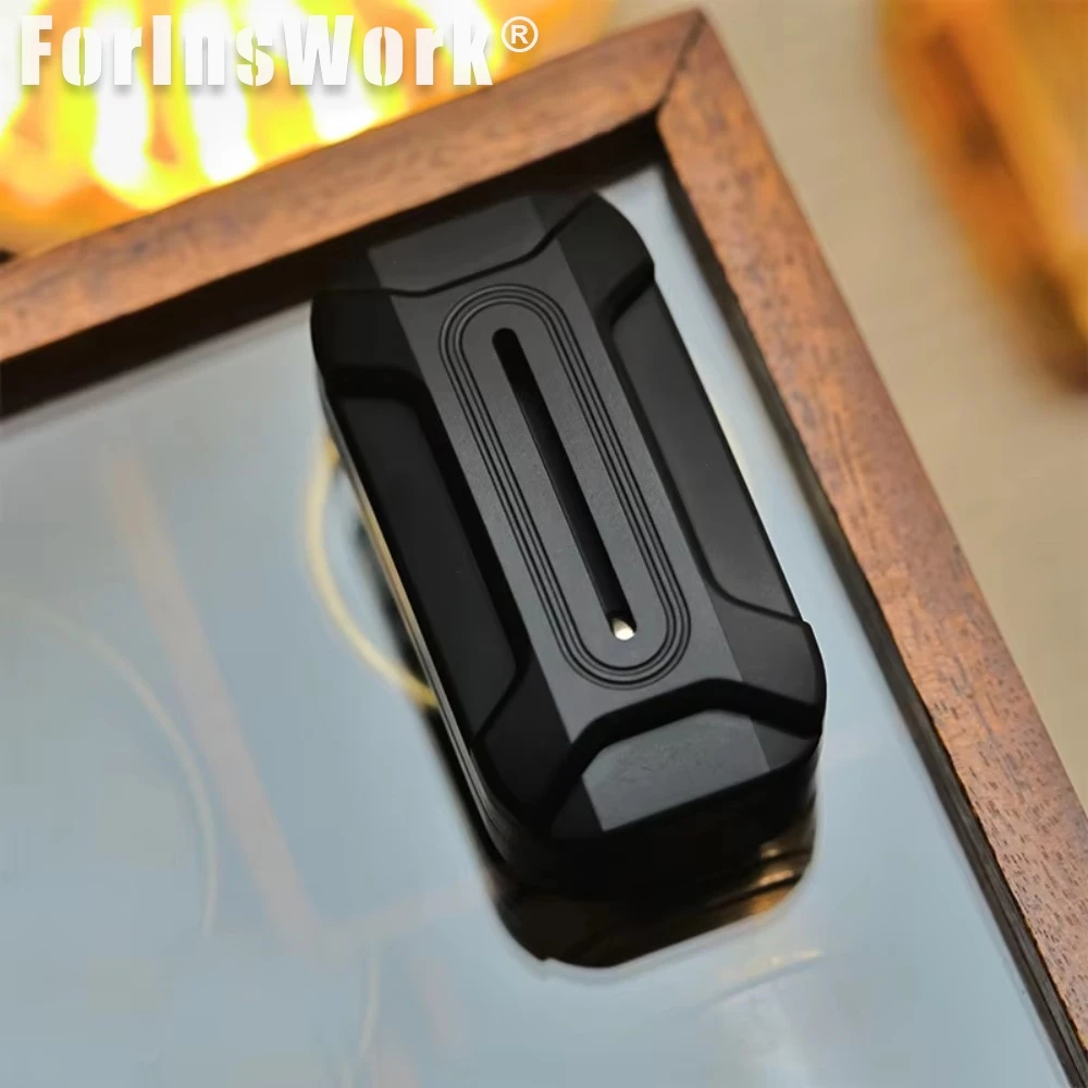 KAIS POPO RS PEI Negro 6 mm Bola magnética Push Slider Slider Fidget Juguete antiestrés