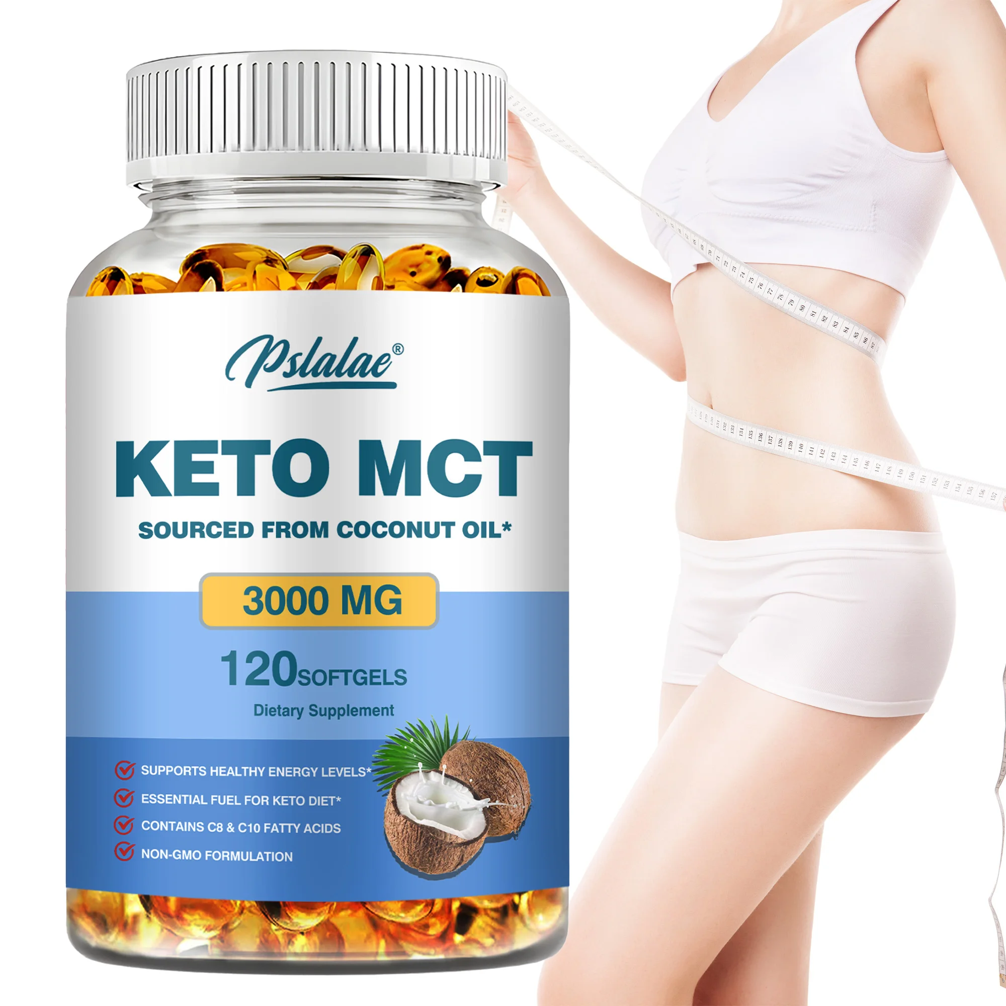 

Масляные капсулы Keto MCT — помогает здоровым весом, повышает метаболизм, баланс желудочно-кишечной флоры, улучшает пищеварение, энергия