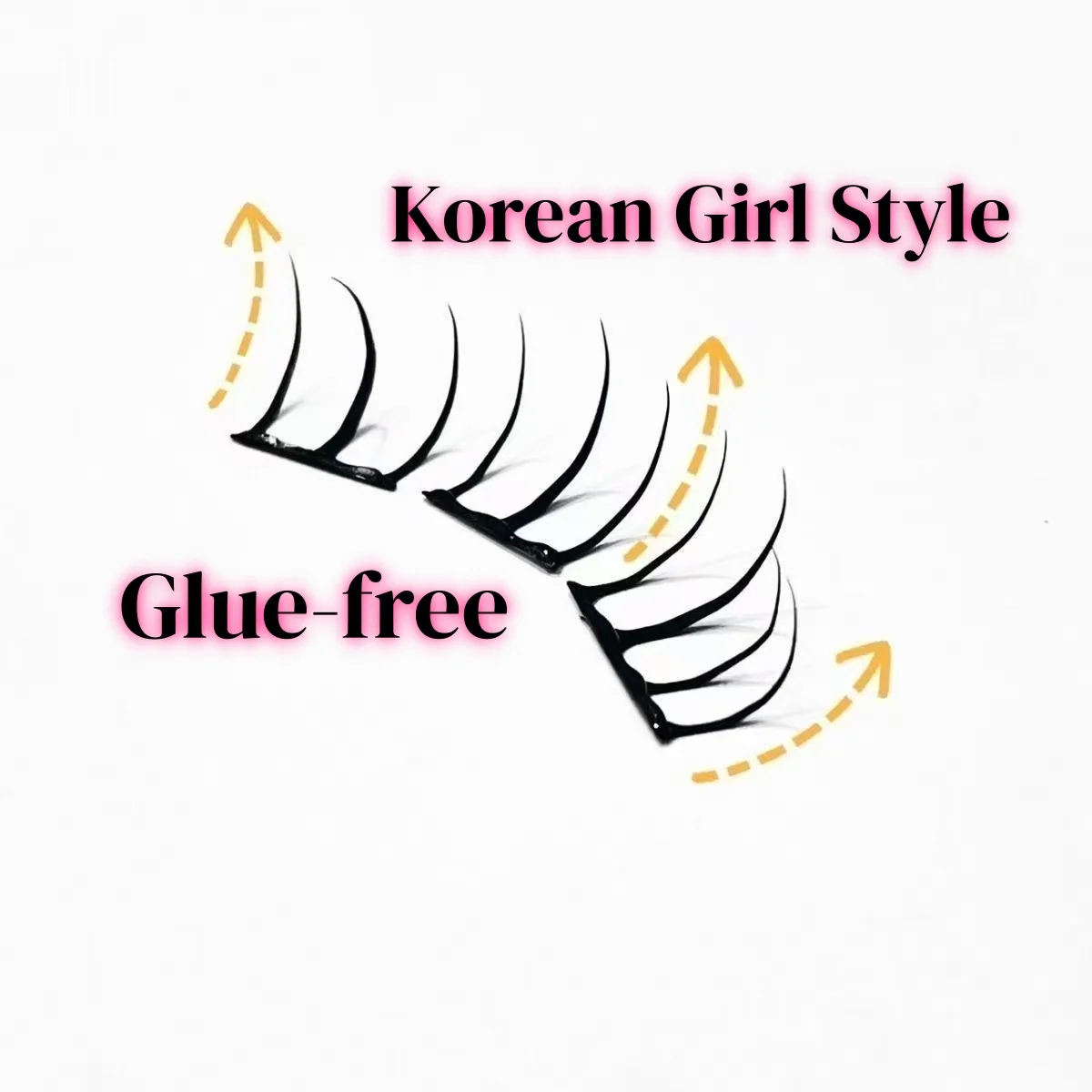 MIAOJIE Duże Kępki Sztucznych Rzęs w Stylu Koreańskim, Gęste, Komiksowe, Idealne do Makijażu dla Dziewczyn, Powiększające