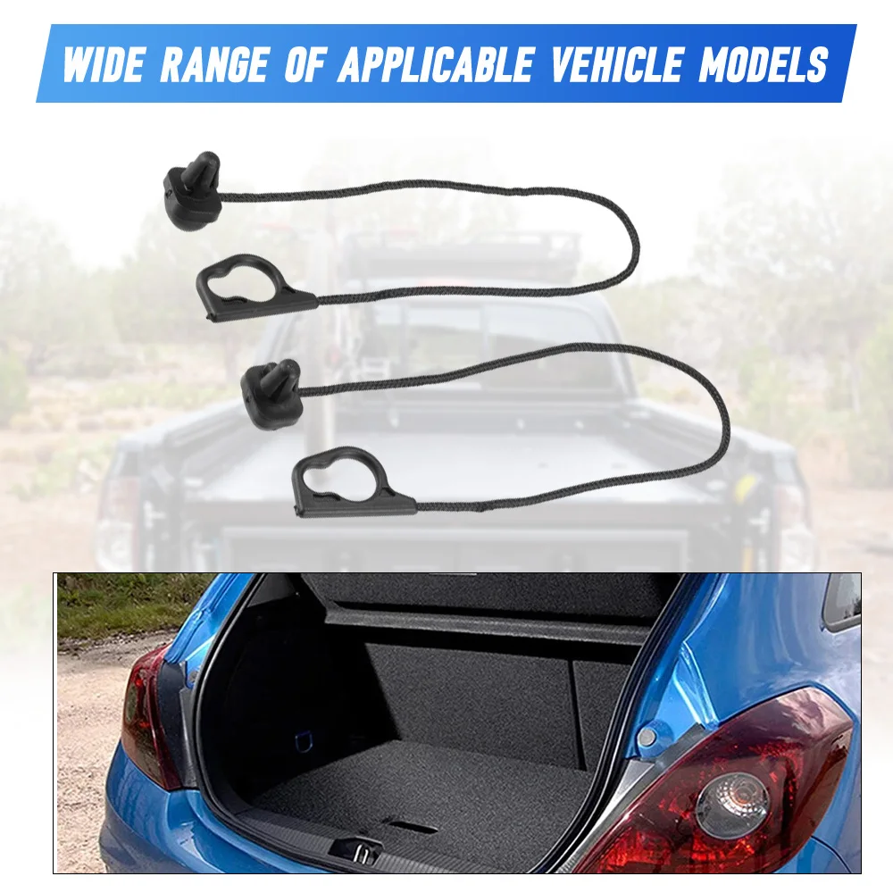 For  Vauxhall/Opel CORSA D (5 Door ONLY) 2007-2015 13367836 Rear Trunk Storage Bag Tray Strap
