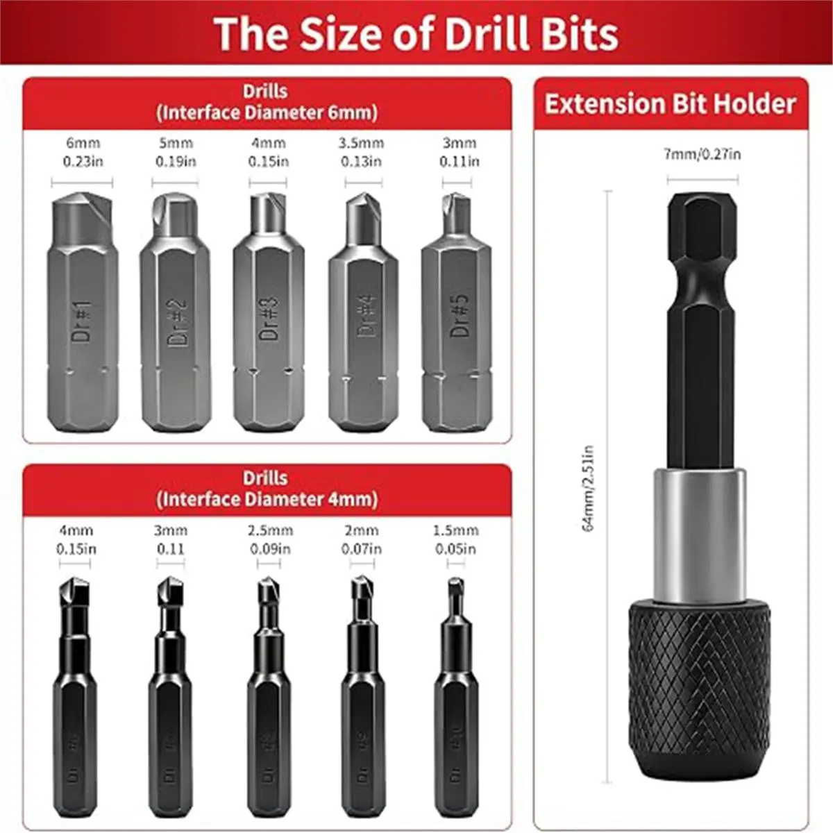 33PC Damaged Screw Extractor Set Broken Bolt Remover Kit HSS Easy Out with Magnetic Holder Socket Adapter Case