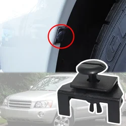 For Toyota Highlander XU20 XU40 2001 2002 2003 - 2013 Kluger Car Fender Bumper Liner Retainer Insert Cover Clip Mud Flaps Rivet